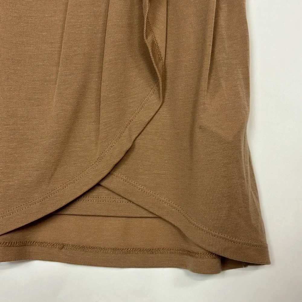 Ted Baker Neyda Jersey Drape Wrap Dress Long Sleeve Lightweight Knit Dress